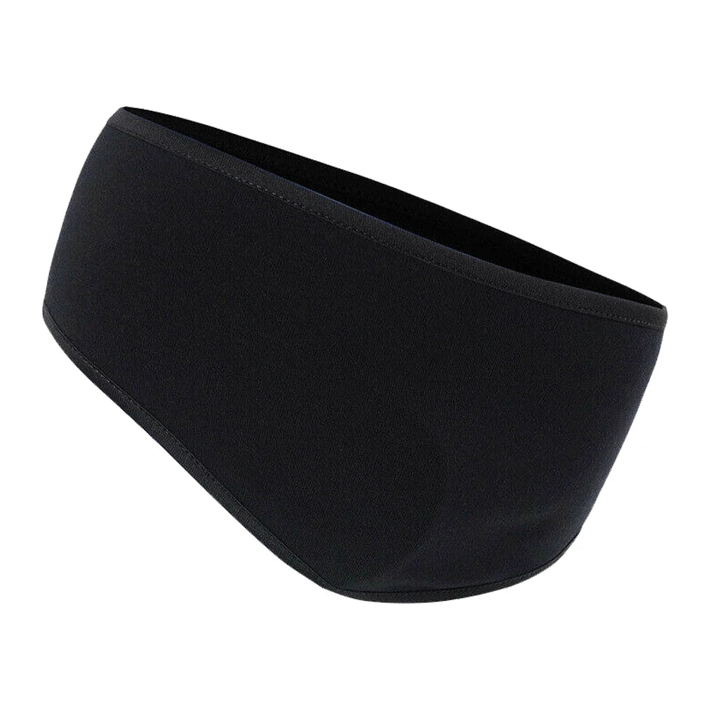 Fleece Ear Warmer Headband with Ponytail Gap – view 4