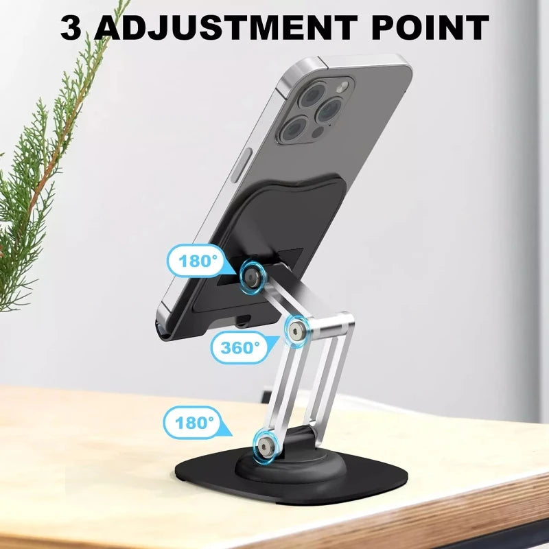 360° Rotating Folding Phone & Tablet Stand – view 4