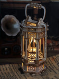 3D Wooden Vintage Lantern Puzzle Kit – view 1