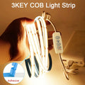 Dimmable USB COB LED Strip Light – Warm White – view 1