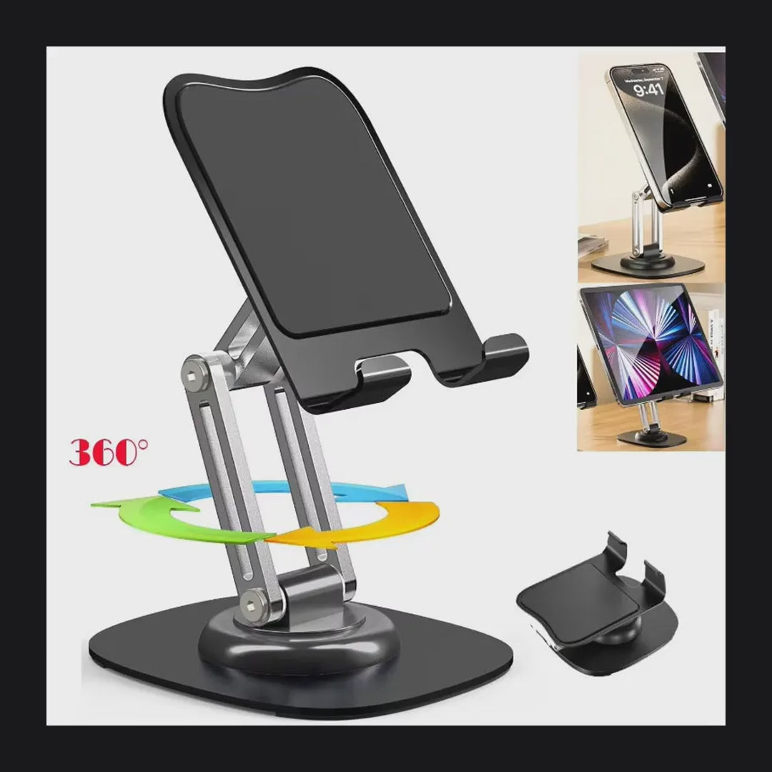 360° Rotating Folding Phone & Tablet Stand